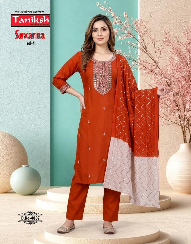 Tanishk suvatna vol 4 wholesale unique kurtis